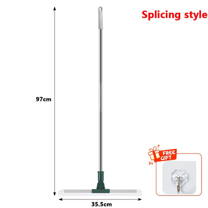 Racletă Multifuncțională din Silicon cu Mâner Telescopic - Pentru Baie, Geamuri și Podele